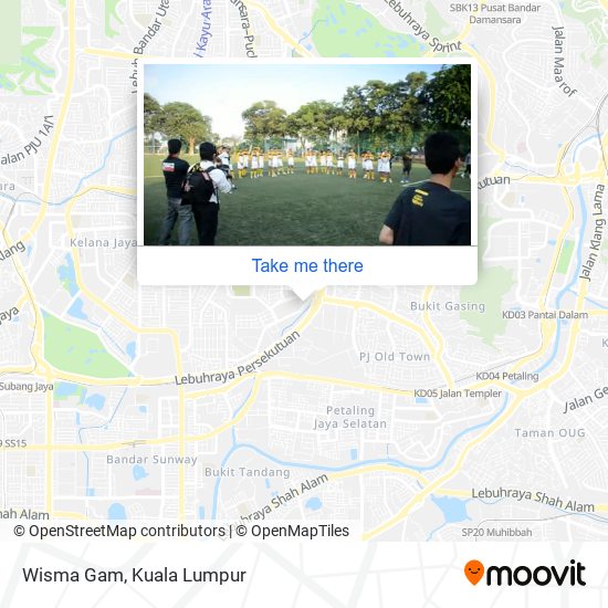 Wisma Gam map