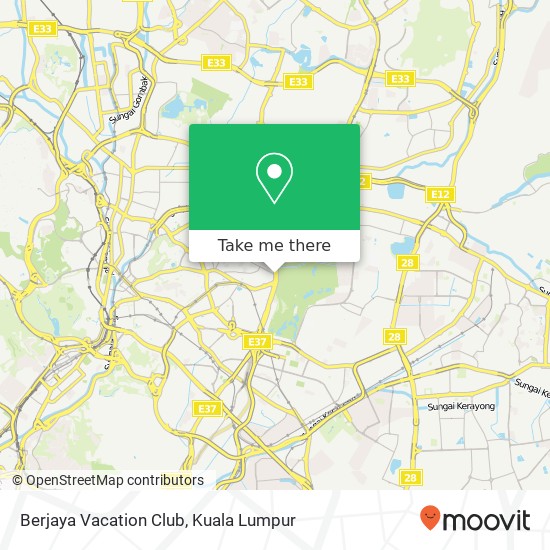 Peta Berjaya Vacation Club