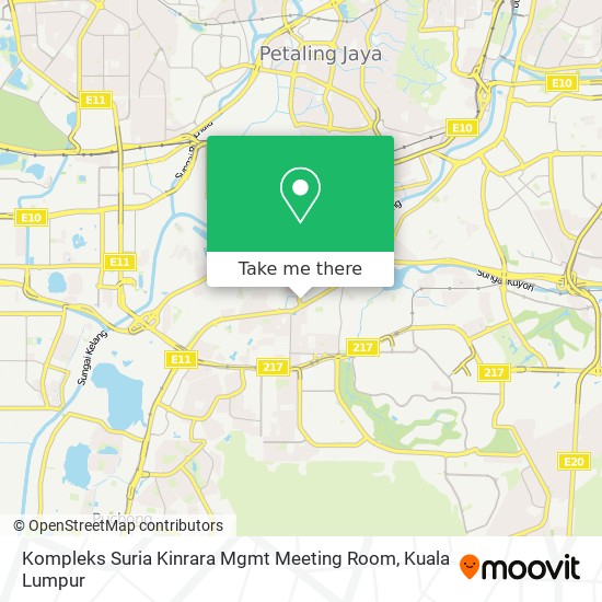 Kompleks Suria Kinrara Mgmt Meeting Room map