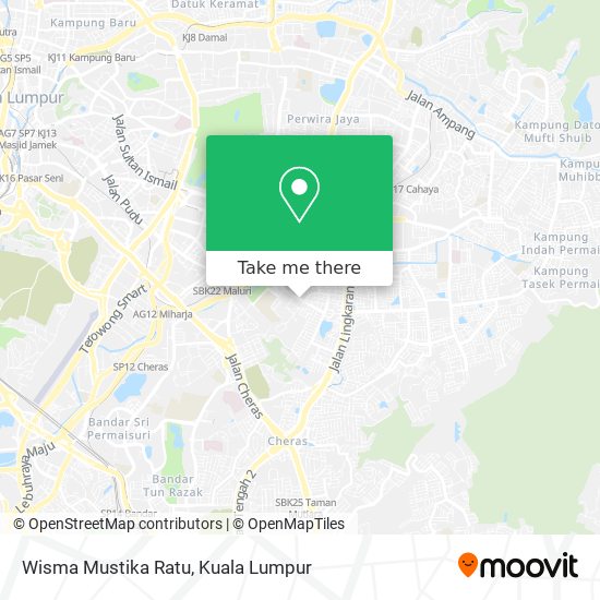 Wisma Mustika Ratu map