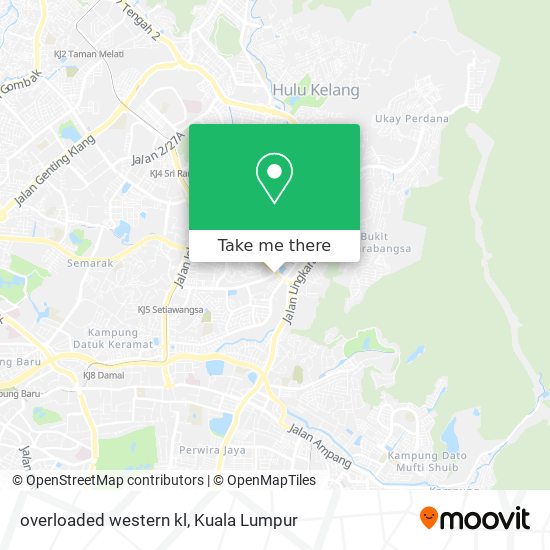 overloaded western kl map