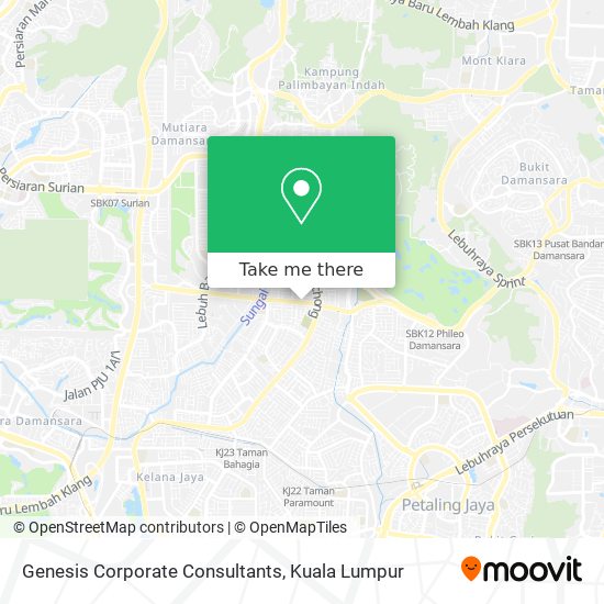 Genesis Corporate Consultants map
