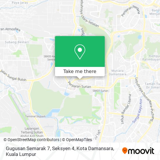 Gugusan Semarak 7, Seksyen 4, Kota Damansara map