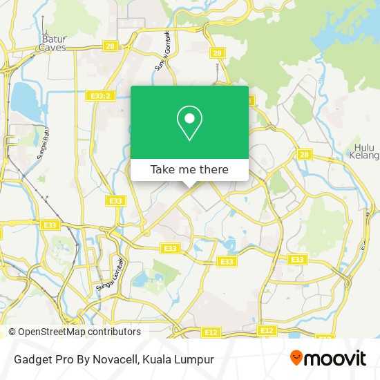 Gadget Pro By Novacell map