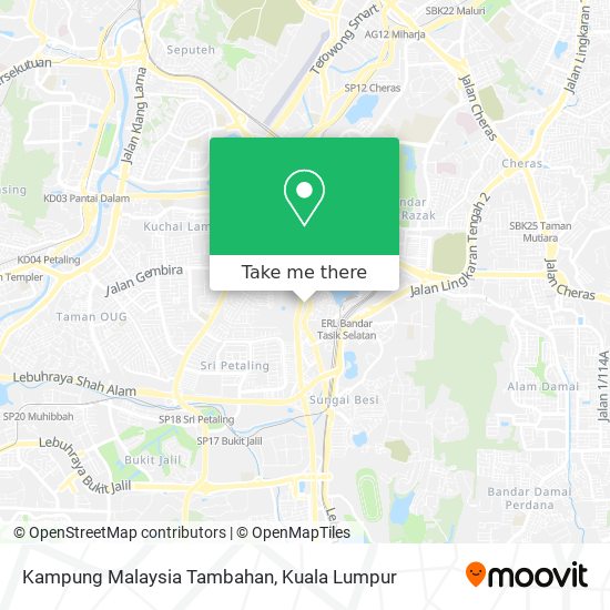 Peta Kampung Malaysia Tambahan