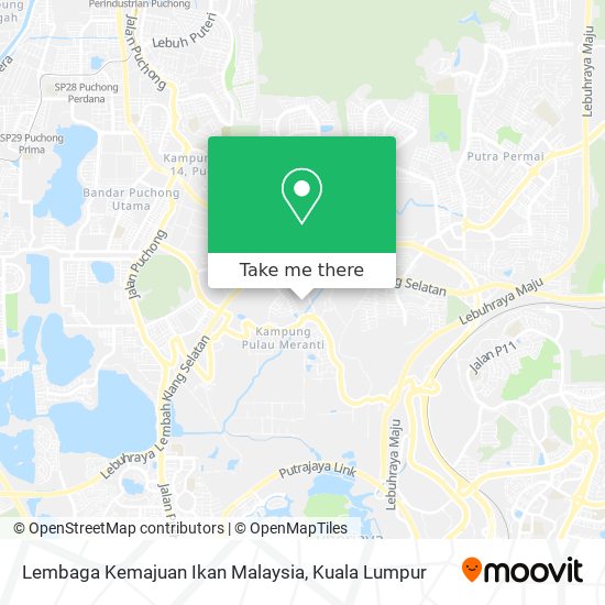 Peta Lembaga Kemajuan Ikan Malaysia