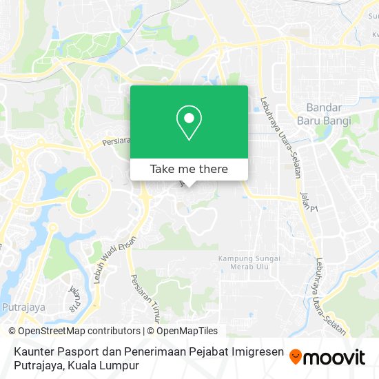 Kaunter Pasport dan Penerimaan Pejabat Imigresen Putrajaya map