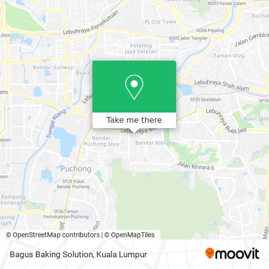 Bagus Baking Solution map