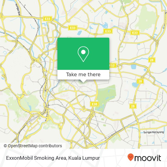 ExxonMobil Smoking Area map