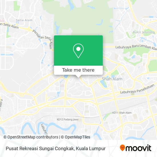 Pusat Rekreasi Sungai Congkak map