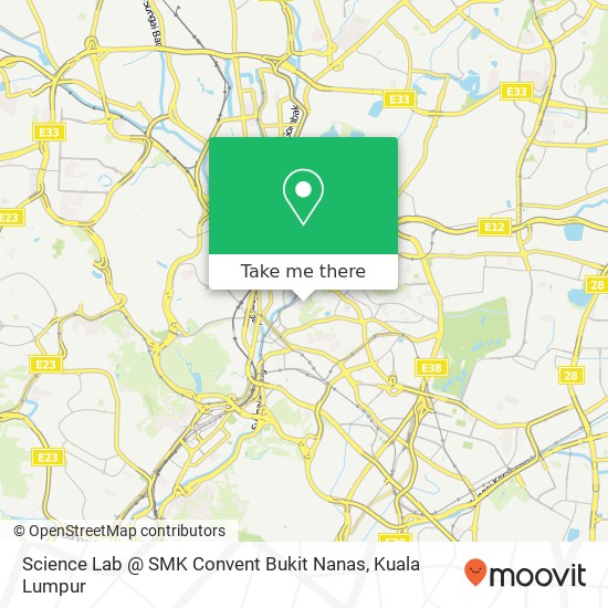 Science Lab @ SMK Convent Bukit Nanas map