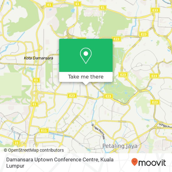 Damansara Uptown Conference Centre map