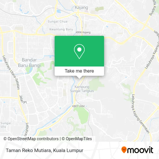 Taman Reko Mutiara map