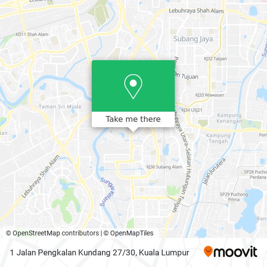 1 Jalan Pengkalan Kundang 27 / 30 map