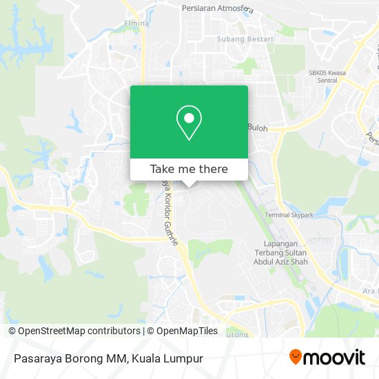 Peta Pasaraya Borong MM
