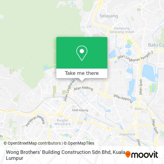 Peta Wong Brothers' Building Construction Sdn Bhd