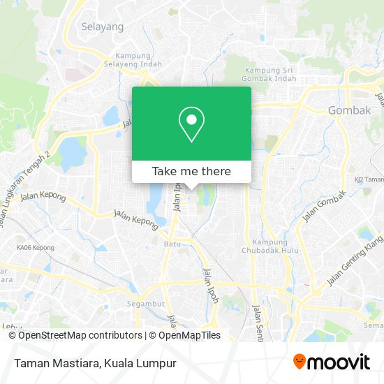 Peta Taman Mastiara