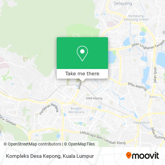 Peta Kompleks Desa Kepong