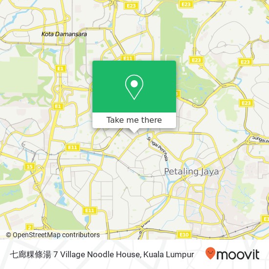 七廊粿條湯 7 Village Noodle House map