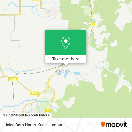 Peta Jalan Dato Harun