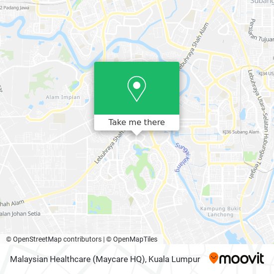 Peta Malaysian Healthcare (Maycare HQ)