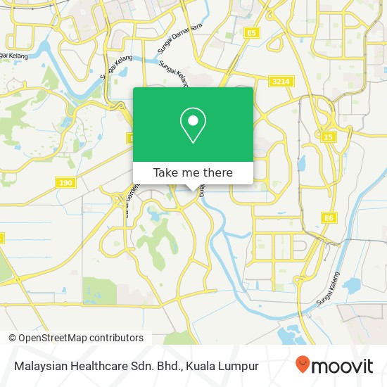 Malaysian Healthcare Sdn. Bhd. map