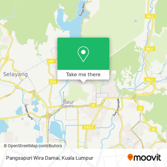 Pangsapuri Wira Damai map