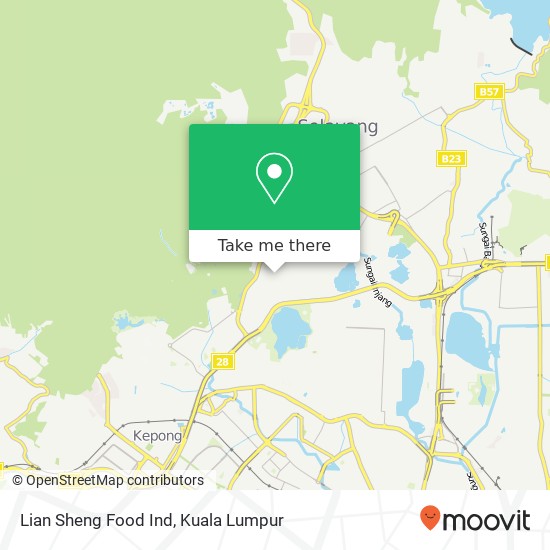 Lian Sheng Food Ind map