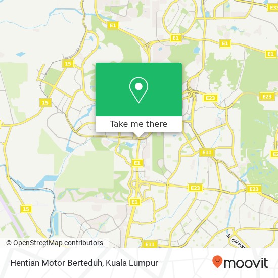 Hentian Motor Berteduh map