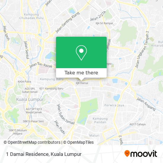 1 Damai Residence map
