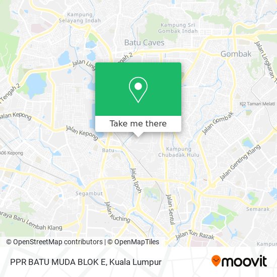 PPR BATU MUDA BLOK E map