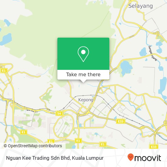 Nguan Kee Trading Sdn Bhd map