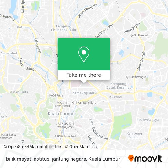 bilik mayat institusi jantung negara map