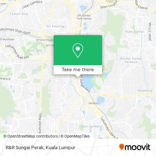 R&R Sungai Perak map