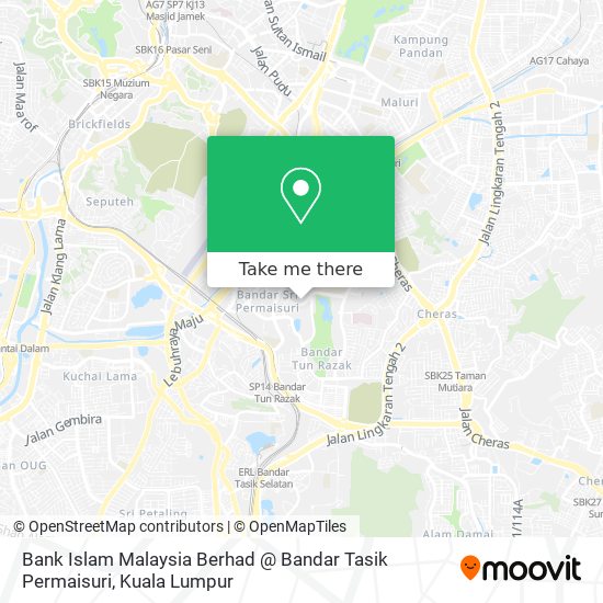 Bank Islam Malaysia Berhad @ Bandar Tasik Permaisuri map