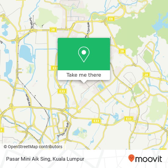 Pasar Mini Aik Sing map