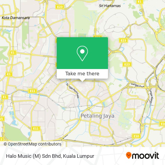Halo Music (M) Sdn Bhd map