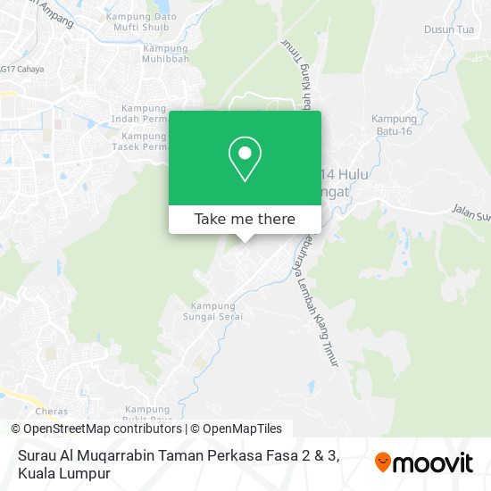 Surau Al Muqarrabin Taman Perkasa Fasa 2 & 3 map