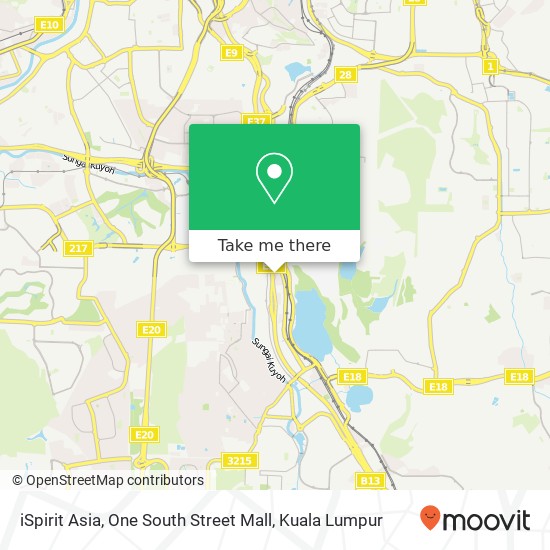 iSpirit Asia, One South Street Mall map