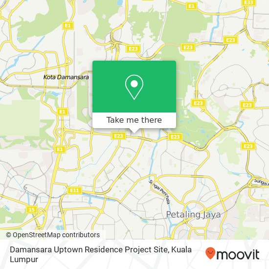 Peta Damansara Uptown Residence Project Site