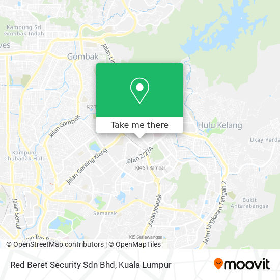 Red Beret Security Sdn Bhd map