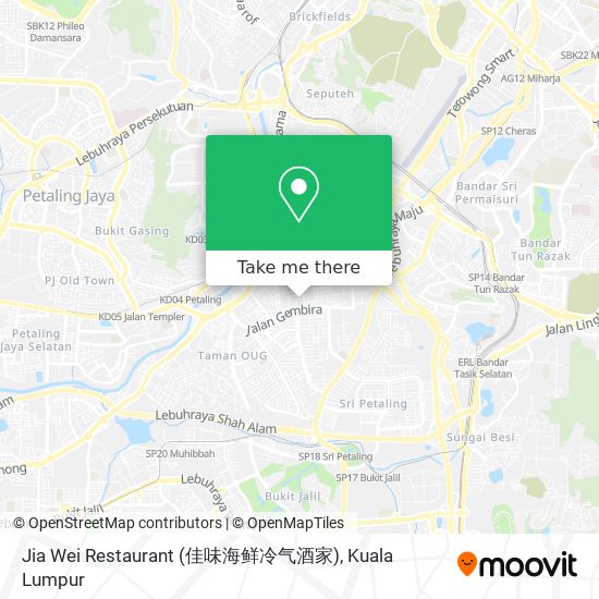 Jia Wei Restaurant (佳味海鲜冷气酒家) map