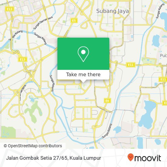 Jalan Gombak Setia 27/65 map