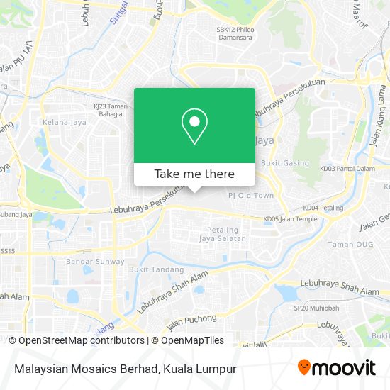 Malaysian Mosaics Berhad map