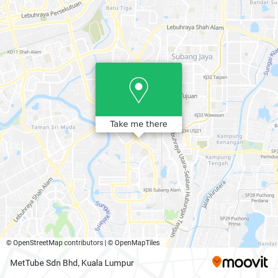 MetTube Sdn Bhd map