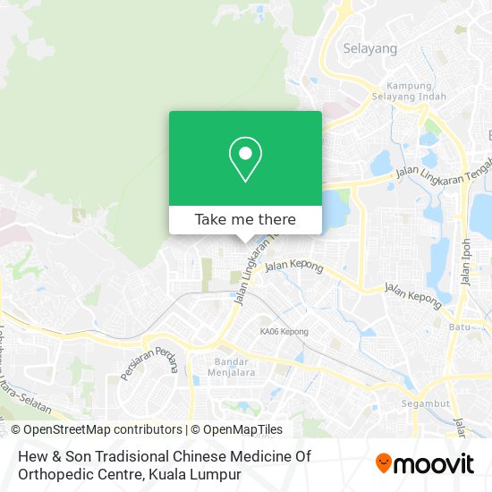 Hew & Son Tradisional Chinese Medicine Of Orthopedic Centre map