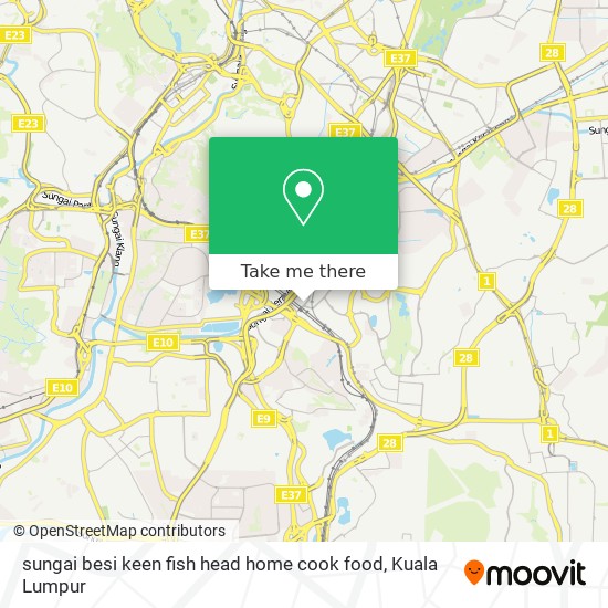 sungai besi keen fish head home cook food map