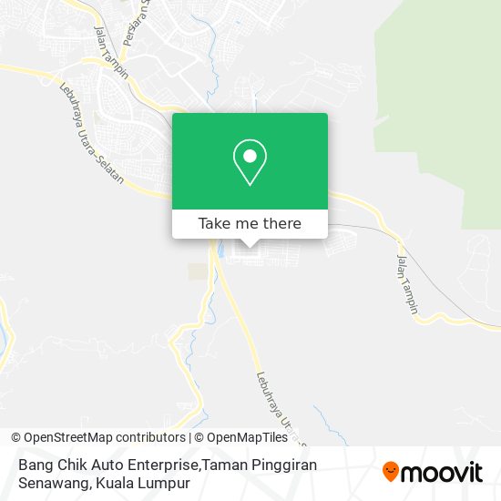 Bang Chik Auto Enterprise,Taman Pinggiran Senawang map