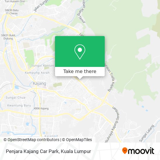 Peta Penjara Kajang Car Park