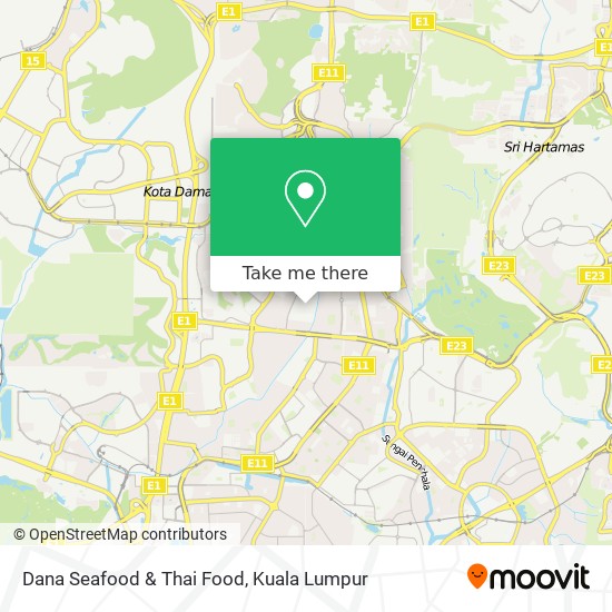 Dana Seafood & Thai Food map